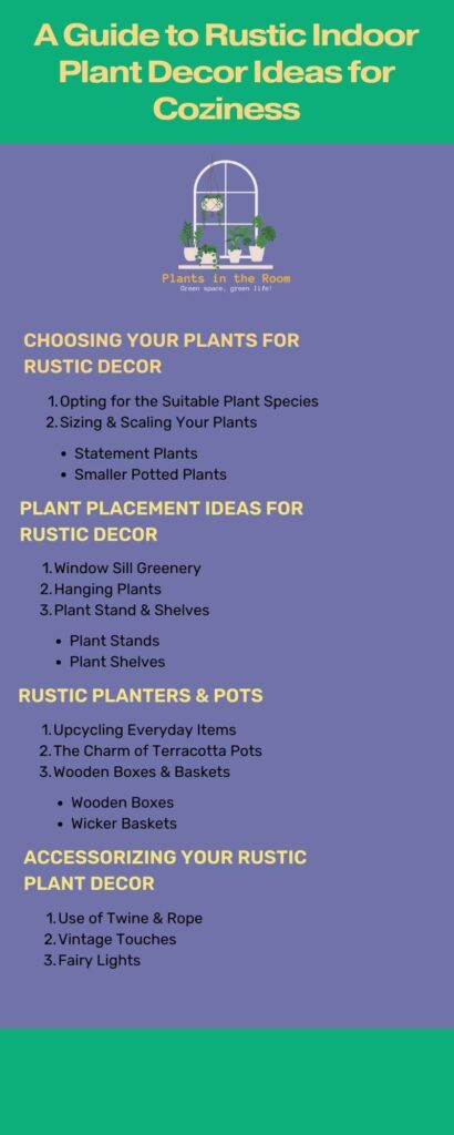 Rustic Indoor Plant Decor Ideas